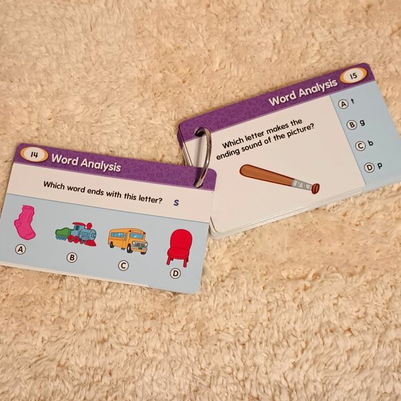 EUC ~ Lakeshore Language Test Prep Rings ~ Grade 1 - Picture 4 of 16